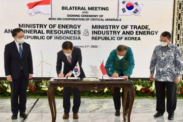 Indonesia Gandeng Korea Selatan Garap Critital Mineral