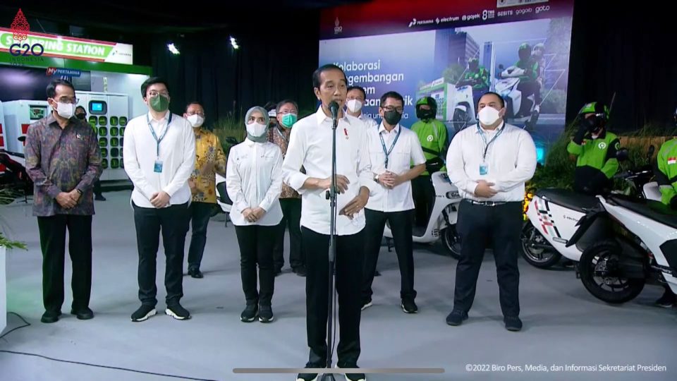 Electrum, Pertamina, Gogoro, dan Gesits Kolaborasi Genjot Ekosistem Kendaraan Listrik