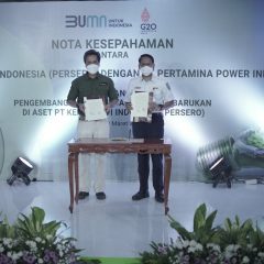 Pertamina Jajaki Pembangunan PLTS di Aset PT KAI