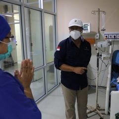 Dirut Geo Dipa Kunjungi Korban Kecelakaan Kerja