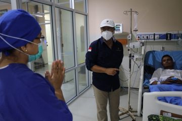 Dirut Geo Dipa Kunjungi Korban Kecelakaan Kerja