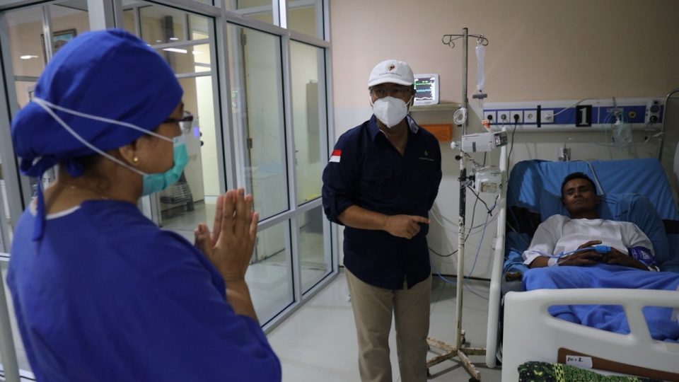 Dirut Geo Dipa Kunjungi Korban Kecelakaan Kerja