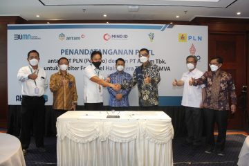 PLN Segera Pindahkan Pembangkit Untuk Pasok Listrik ke Smelter Antam