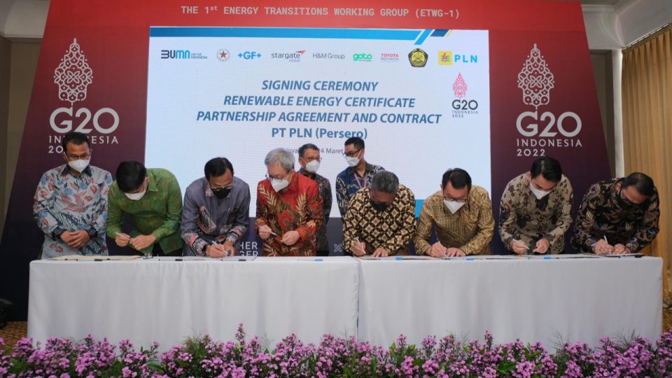 Enam Pelanggan Mulai Gunakan Listrik EBT 800 Ribu MWh