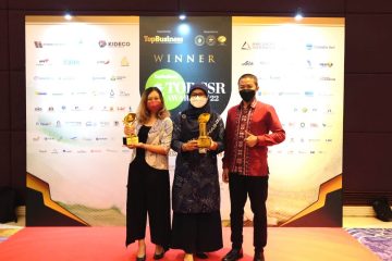 Pertagas Raih Dua Penghargaan TOP CSR Awards 2022