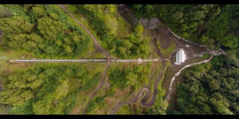Site Cikopo, PLTA milik Arkora Hydro yang terletak di Garut, Jawa Barat, dengan kapasitas produksi sebesar 7,4 MW . (Foto/Dok/Arkora Hydro)