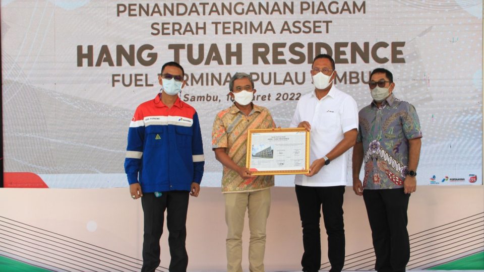 Hang Tuah Residence TBBM Sambu Resmi Dikelola PKT