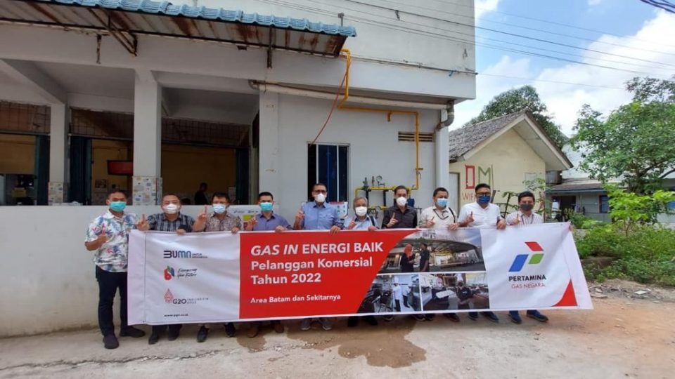 Gagas Energi Mulai Pasok Gaslink C-cyl di Batam
