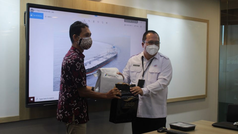 Benchmarking Green Shipping, ASDP Lakukan Kunjungan Studi ke Pertamina International Shipping