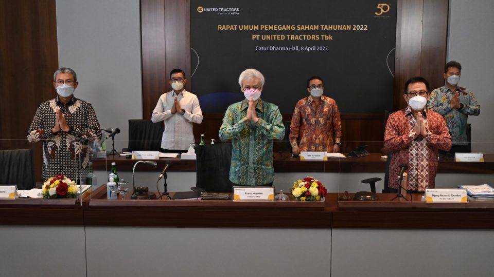 United Tractors Bagi Dividen Tunai Rp 4,6 Triliun