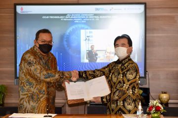 Pertamina Gandeng Mitsui Jajaki Komersialisasi CCUS di Sumatera Tengah