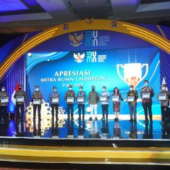 PLN Raih Penghargaan Mitra BUMN Champion 2022