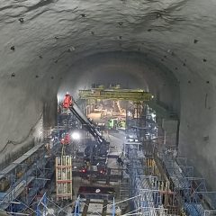 PLN Selesaikan Pengeboran Headrace Tunnel, Kontruksi PLTA Asahan 3 Sudah 55,44%