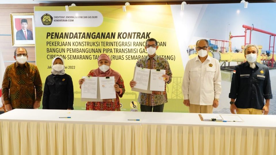 Konsorsium PP-Elnusa Mulai Garap Proyek Pipa Gas Cirebon-Semarang Tahap I Senilai Rp1,17 Triliun