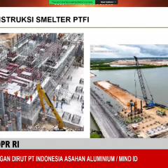 Hingga April Freeport Gelontorkan US$920 Juta Bangun Smelter, Progress Baru 30%