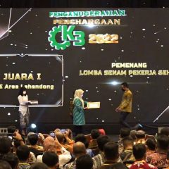 Kedepankan HSSE dalam Kegiatan Operasi, Kemnaker Ganjar PGE dengan Sembilan Penghargaan K3