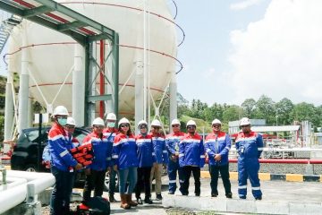 Pastikan Distribusi Energi di Sulawesi Utara, Direksi Elnusa Sambangi Integrated Terminal Bitung dan Mini Depot LPG Amurang