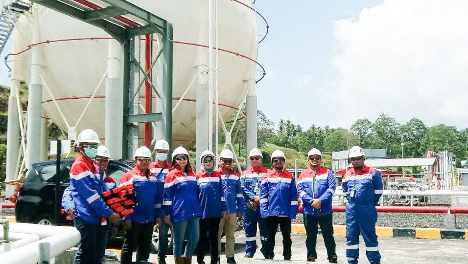 Pastikan Distribusi Energi di Sulawesi Utara, Direksi Elnusa Sambangi Integrated Terminal Bitung dan Mini Depot LPG Amurang
