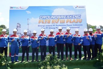 Pacu Transisi Energi, Pertamina NRE Kembangkan PLTS 2,25 MWp Kilang Plaju