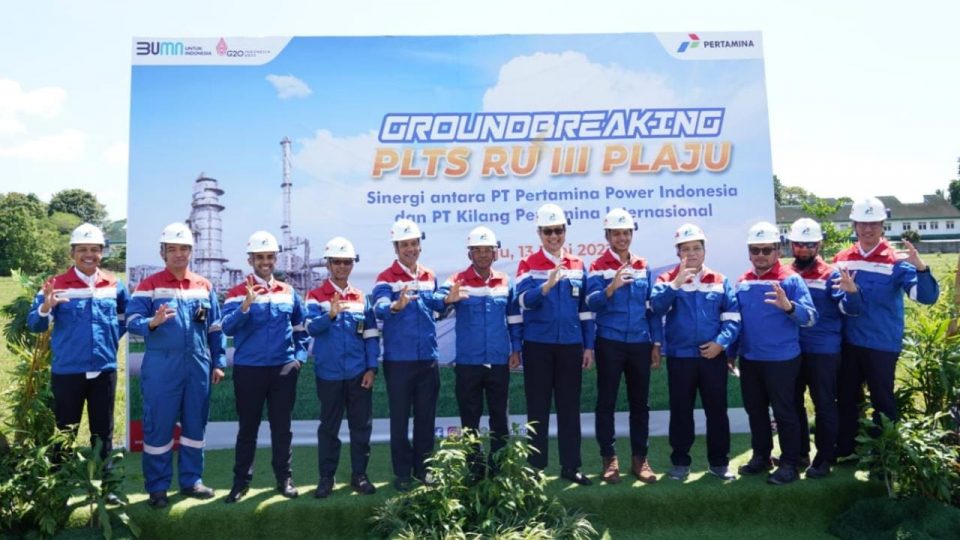 Pacu Transisi Energi, Pertamina NRE Kembangkan PLTS 2,25 MWp Kilang Plaju