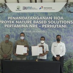 Pertamina – Perhutani Kembangkan Proyek REDD Turunkan Emisi