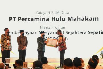 PHM Raih Penghargaan Gold dari Kementerian Desa, Pembangunan Daerah Tertinggal dan Transmigrasi