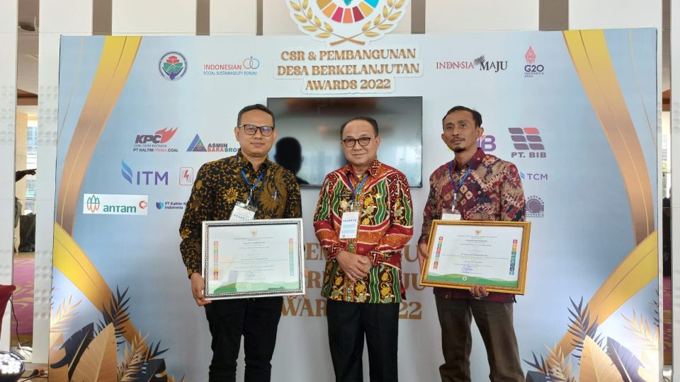 Pertamina EP Tanjung Field Raih Penghargaan Silver di Ajang Ajang CSR dan PDB Awards 2022