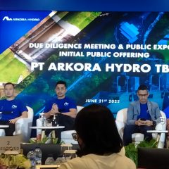 Arkora Hydro IPO Saham di Kisaran Rp286-Rp310 Per Saham