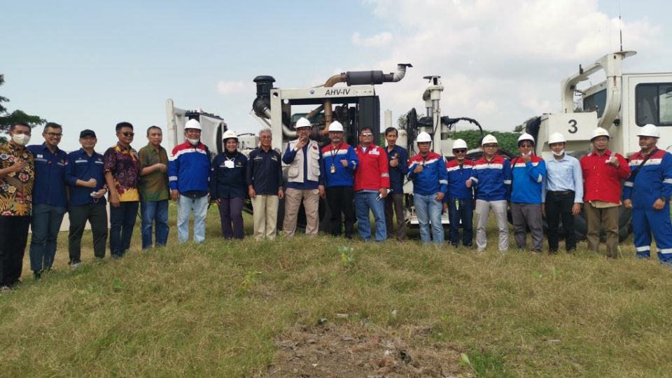 Survei Seismik 2D Vibroseis Sub-Vulkanik Jawa Sudah Lebih Dari 80%
