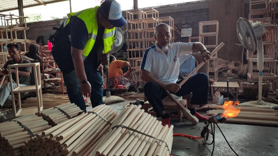 Industri Rotan Andalkan Gas Bumi Tingkatkan Daya Saing