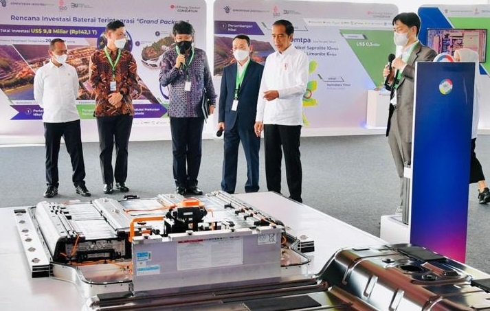 Jokowi Targetkan Indonesia Jadi Produsen Utama Produk Berbasis Nikel