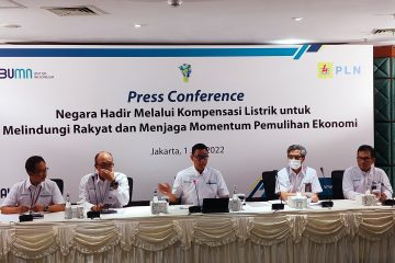 Tahan Tarif Listrik Sepanjang Tahun 2021, PLN Terima Pembayaran Kompensasi Sebesar Rp24,6 Triliun