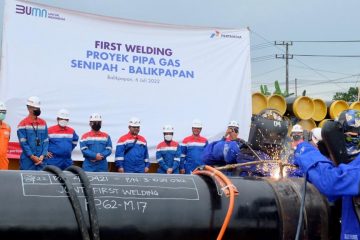 Pertagas Mulai Pengembangan Pipa Gas Senipah-Balikpapan