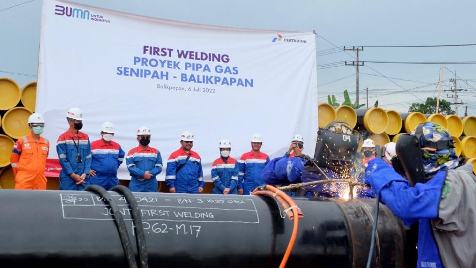 Pertagas Mulai Pengembangan Pipa Gas Senipah-Balikpapan