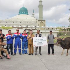 Pertagas Salurkan 169 Hewan Qurban