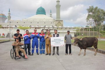 Pertagas Salurkan 169 Hewan Qurban