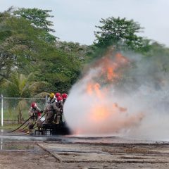Seru! Pekerja PHE Unjuk Gigi Kemampuan Pemadaman Kebakaran dan Penyelamatan di UFRC 2022