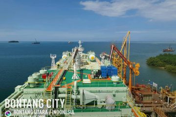 Kapal Gas Pertamina Walio Angkut Amonia ke Eropa
