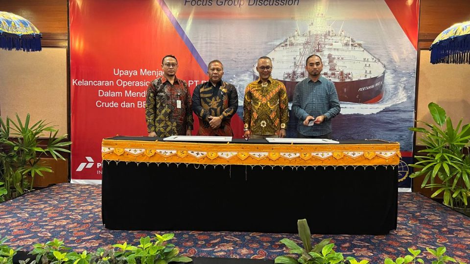 Pertamina International Shipping Kolaborasi dengan Kemenhub Dukung Kelancaran Distribusi Energi Nasional