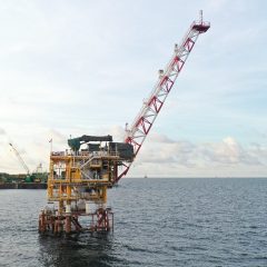 Alirkan Gas Perdana Anjungan WPN-4 , Pertamina Hulu Mahakam Pacu Peningkatan Produksi Nasional