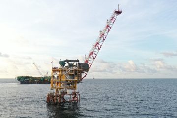 Alirkan Gas Perdana Anjungan WPN-4 , Pertamina Hulu Mahakam Pacu Peningkatan Produksi Nasional