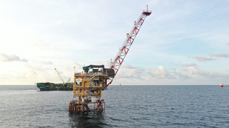 Alirkan Gas Perdana Anjungan WPN-4 , Pertamina Hulu Mahakam Pacu Peningkatan Produksi Nasional