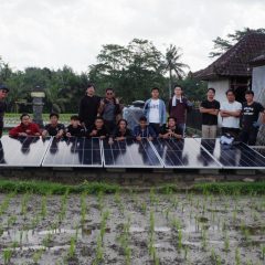 Manfaatkan PLTS Program Gerilya Kementerian ESDM, Air Irigasi Sawah Wayan Lancar Mengalir