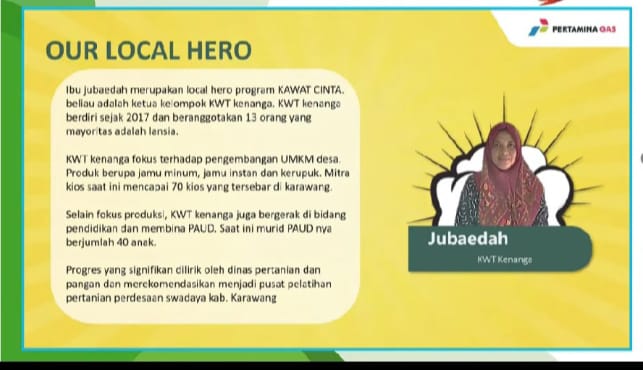 Semangat Mitra Binaan Pertagas Memintal Kawat Cinta Demi Lansia