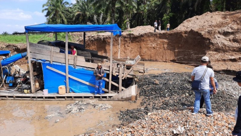 Satgas PKH Bongkar Dua Tambang Timah Ilegal