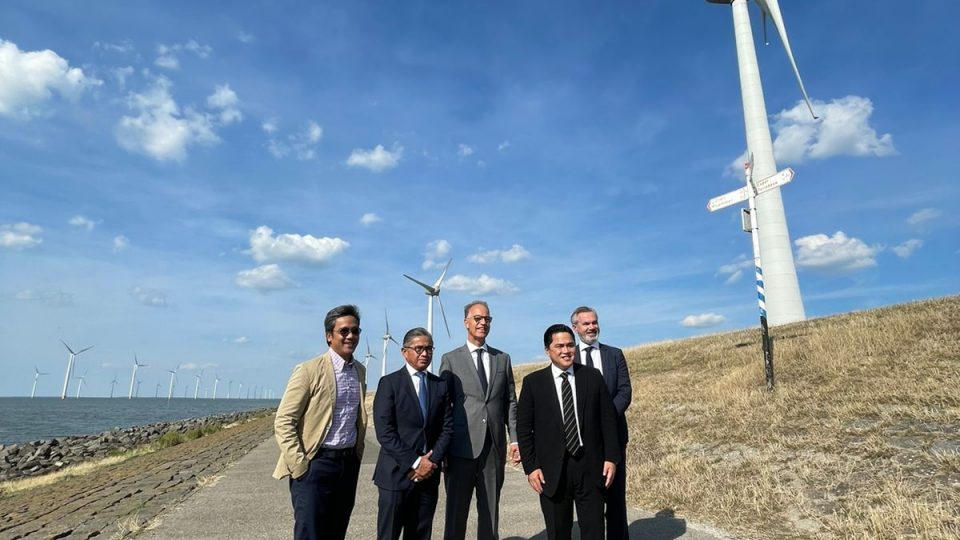 Menteri BUMN Apresiasi Kolaborasi Pertamina dan Pondera Kembangkan Potensi Energi Angin