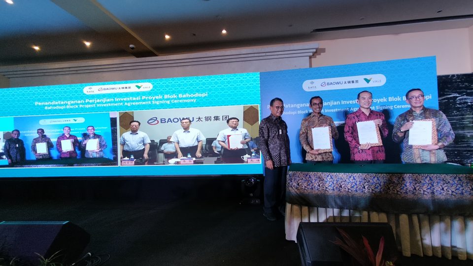 Nilai Investasi Disepakati Para Mitra, Vale Mulai Garap Blok Bahadopi Akhir Tahun 2022