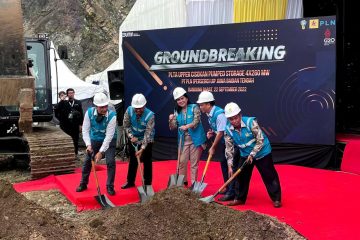 PLN Mulai Bangun PLTA Cisokan Berkapasitas 1.040 MW