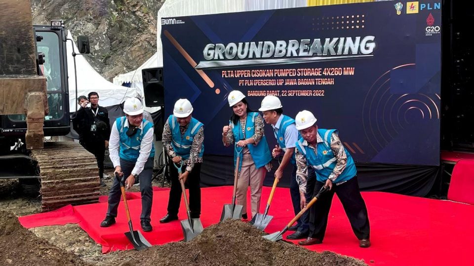 PLN Mulai Bangun PLTA Cisokan Berkapasitas 1.040 MW