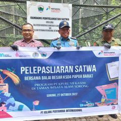 Dukung Pencapaian ESG, KPI Unit Kasim Gandeng BBKSDA Lestarikan Satwa Endemik Papua Barat